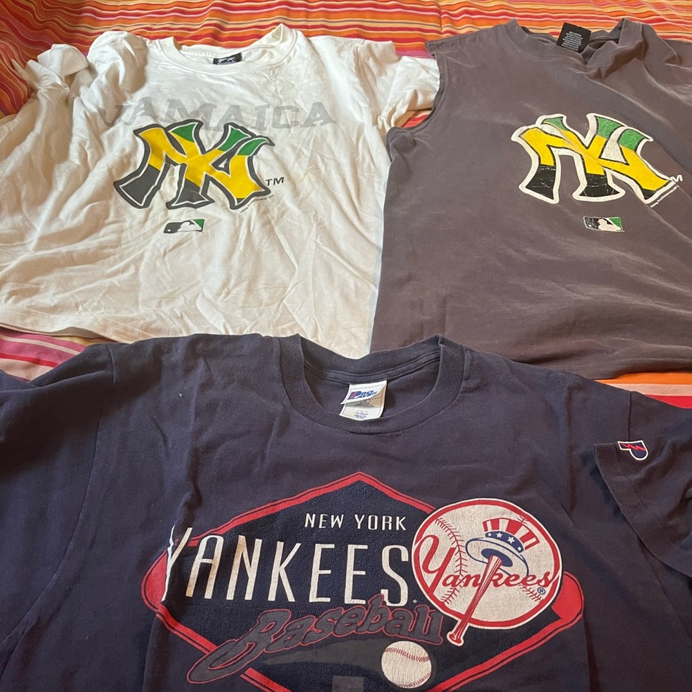 New York Yankees shirt bundle 5 shirts